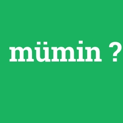 mümin