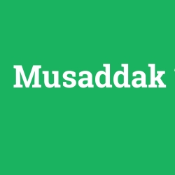 Musaddak
