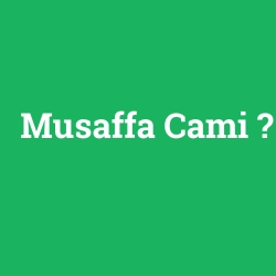Musaffa Cami