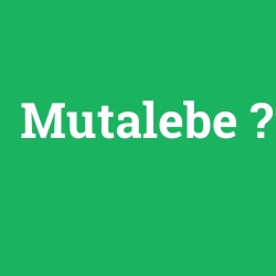 Mutalebe
