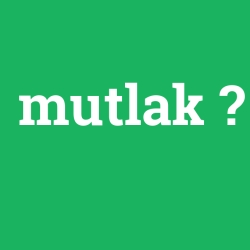 mutlak