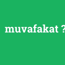 muvafakat