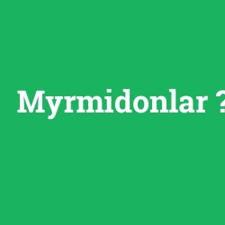 Myrmidonlar foto galeri