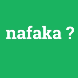 nafaka
