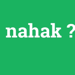 nahak foto galeri