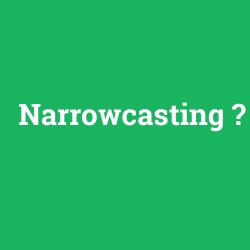 Narrowcasting foto galeri