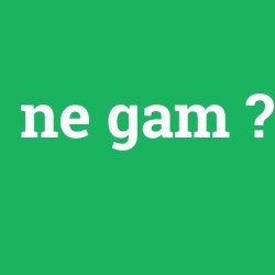 ne gam