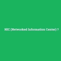 NIC (Networked Information Center)