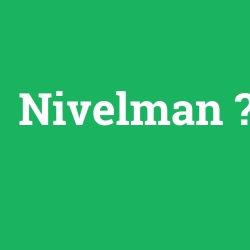 Nivelman