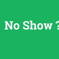 No Show foto galeri