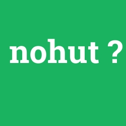 nohut