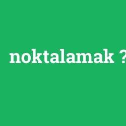 noktalamak