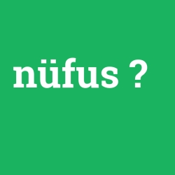 nüfus