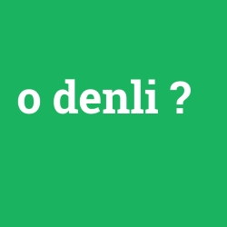 o denli