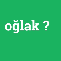 oğlak