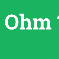Ohm