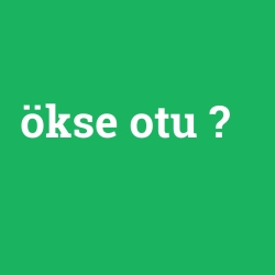 ökse otu