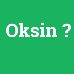 Oksin
