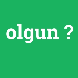 olgun
