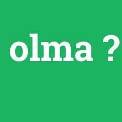 olma