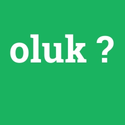 oluk foto galeri