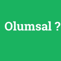 Olumsal