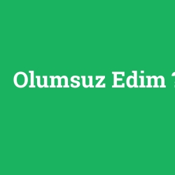Olumsuz Edim foto galeri