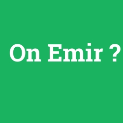 On Emir