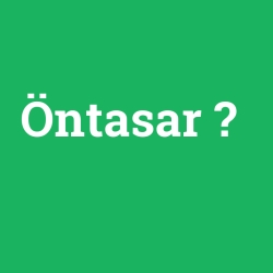 Öntasar