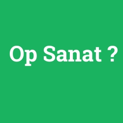 Op Sanat foto galeri