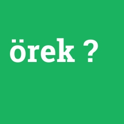 örek