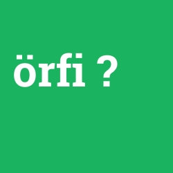 örfi