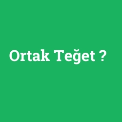 Ortak Teğet