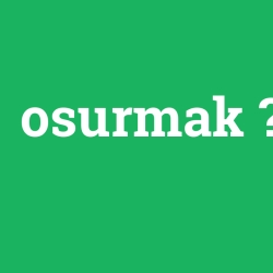 osurmak