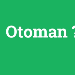 Otoman foto galeri