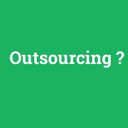 Outsourcing