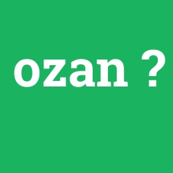 ozan