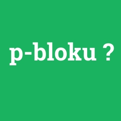 p-bloku foto galeri