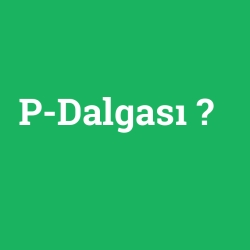 P-Dalgası