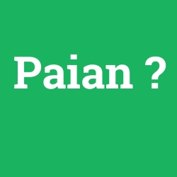 Paian
