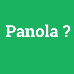 Panola