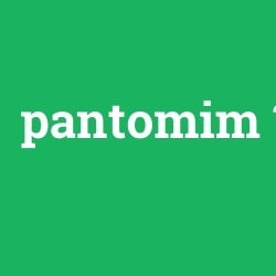 pantomim