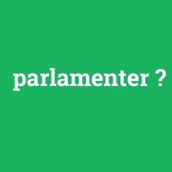 parlamenter