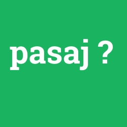 pasaj foto galeri