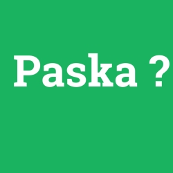Paska