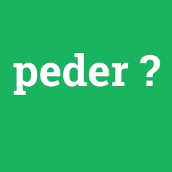 peder