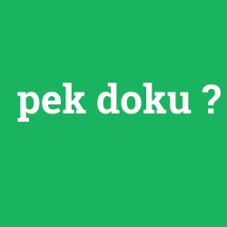 pek doku
