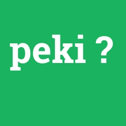 peki