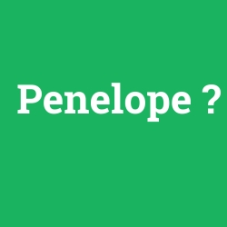 Penelope foto galeri