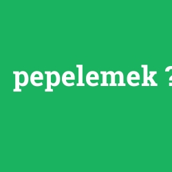 pepelemek